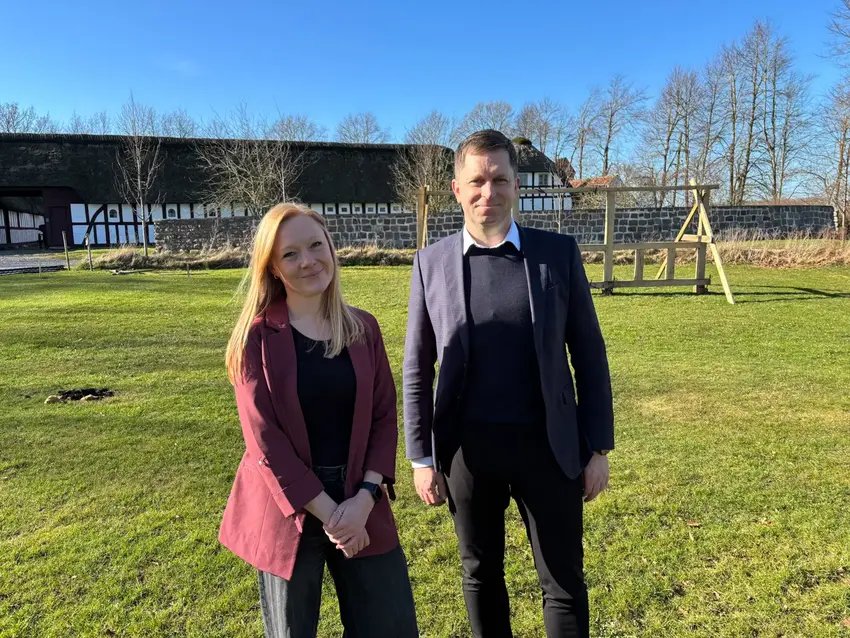 Erik Borum, Insero og Helle Ingerslev, Glud Museum