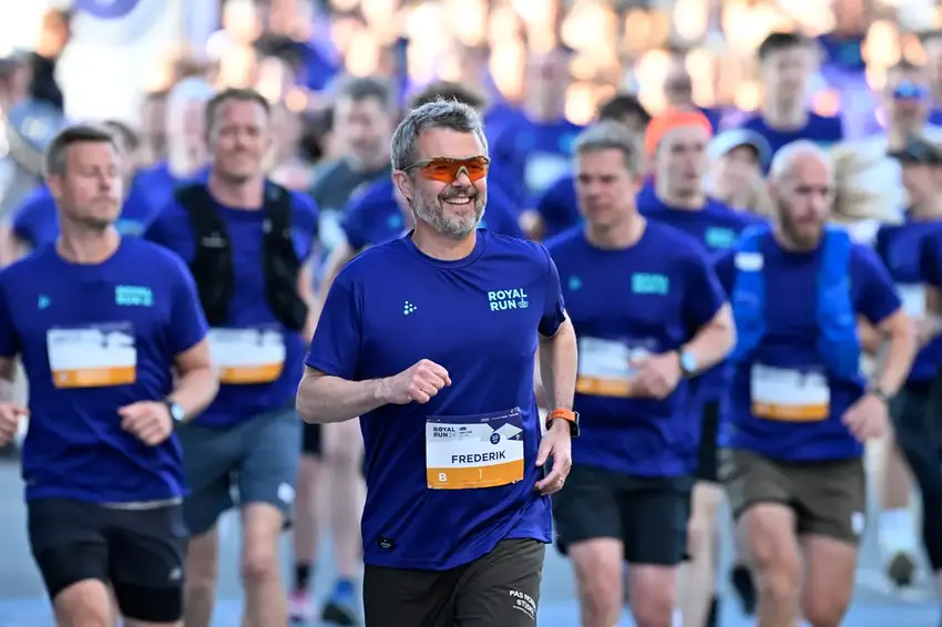 Kong Frederik ved Royal Run