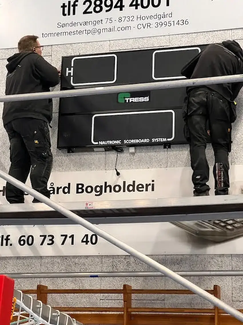 GHT montering af nyt halur