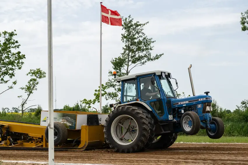 Traktortræk Bygholm Landbrugsskole