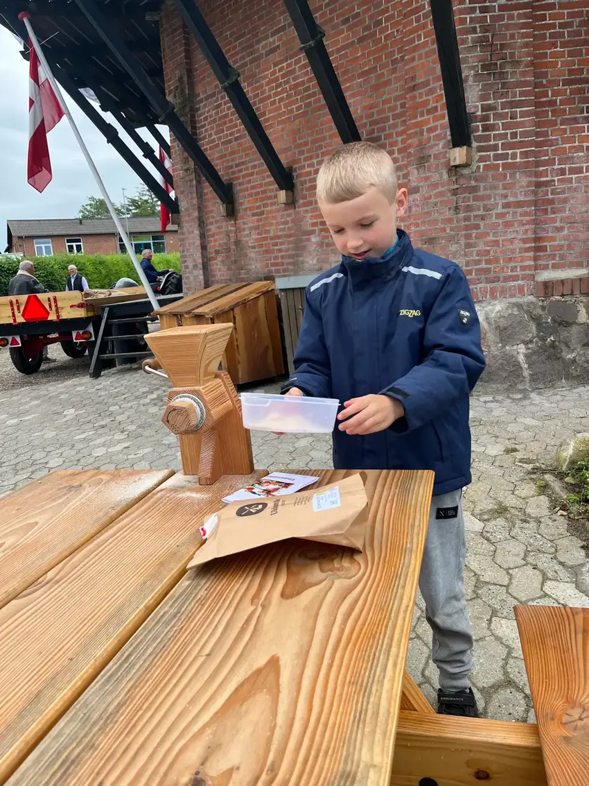 Uldum Mølle - en lille dreng