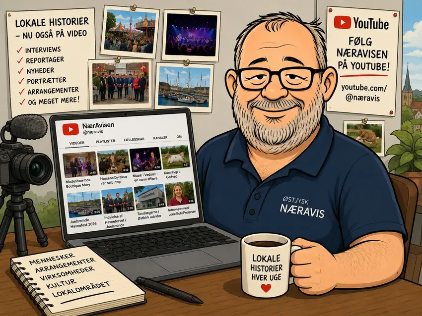 Karikatur af Jørn Kildall