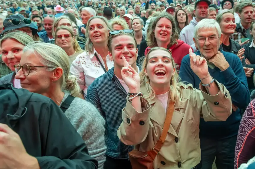 Publikum på Smukfest