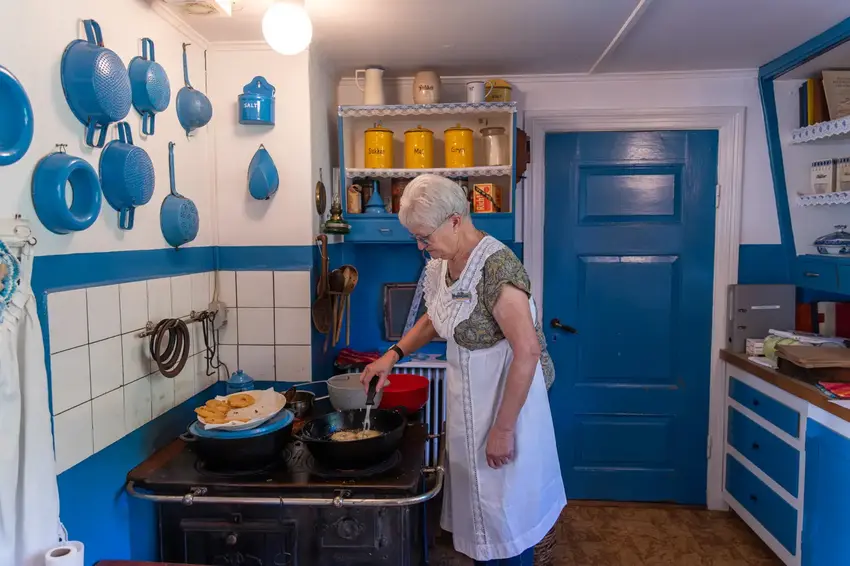 Store æbledag på Stjernholm i Nim