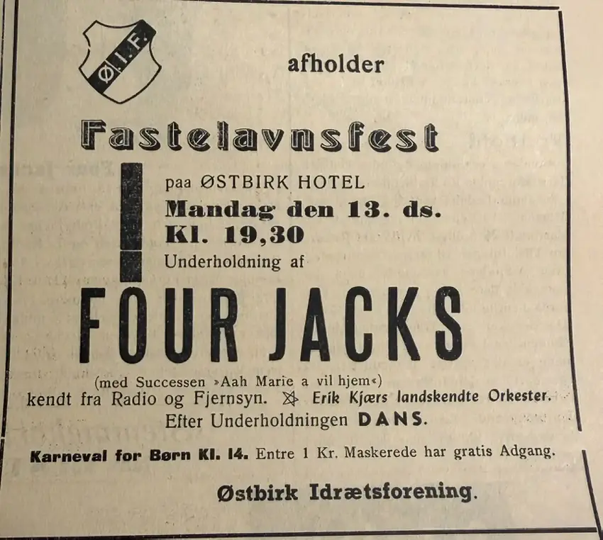 Four Jacks annonce
