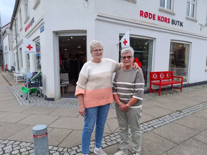 Gunhild Porsgaard  og Bente Urban