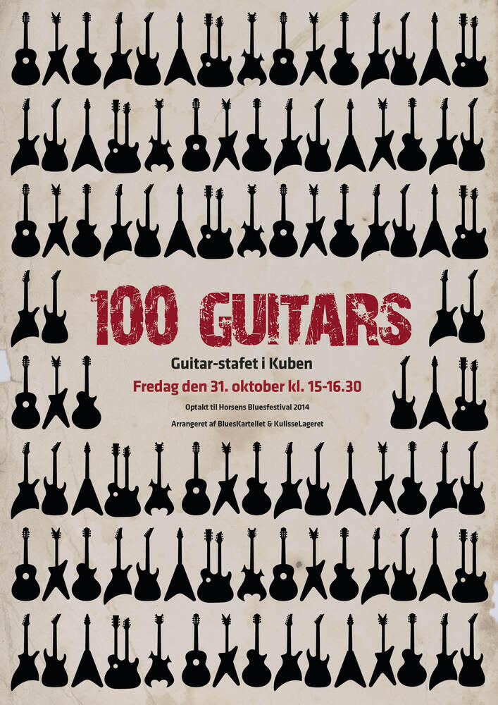 100 Guitars har stadig plads til flere guitarister