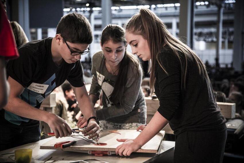 Rekord i antal skoleelever til DM i Skills 2016