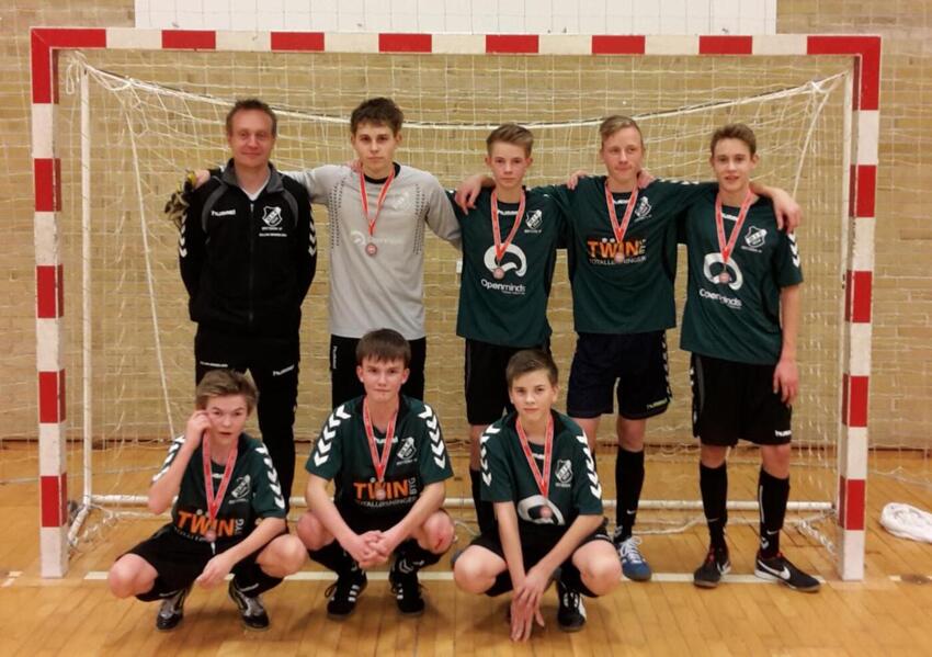 Futsal-sølv til Østbirk ved regionsfinalerne