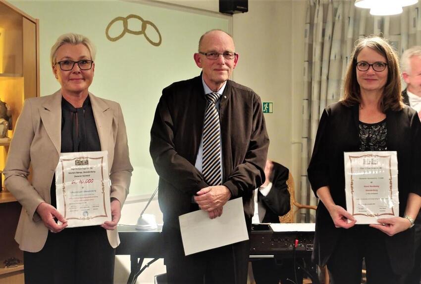 Odd Fellowjubilæum og lokale donationer 