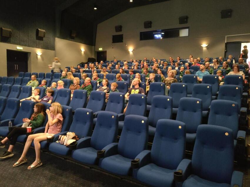 Flemming-Spejderne indtager Klovborg Kino