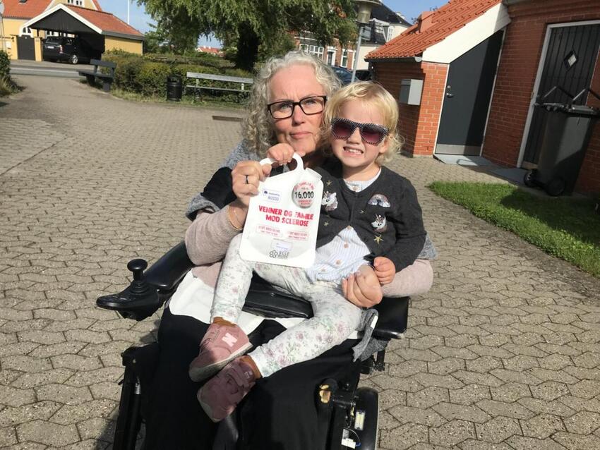 Scleroseforeningen indsamler 5,7 millioner kroner