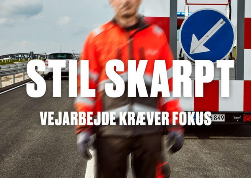 Vejdirektoratet udruller stor kampagne mod trafikulykker ved vejarbejder