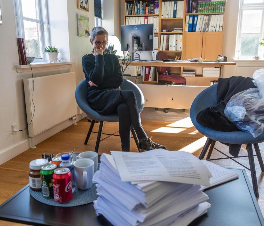 Man arbejder stadig på kirkegården