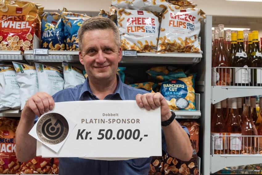 SuperBrugsen Gedved er dobbelt Platin Sponsor