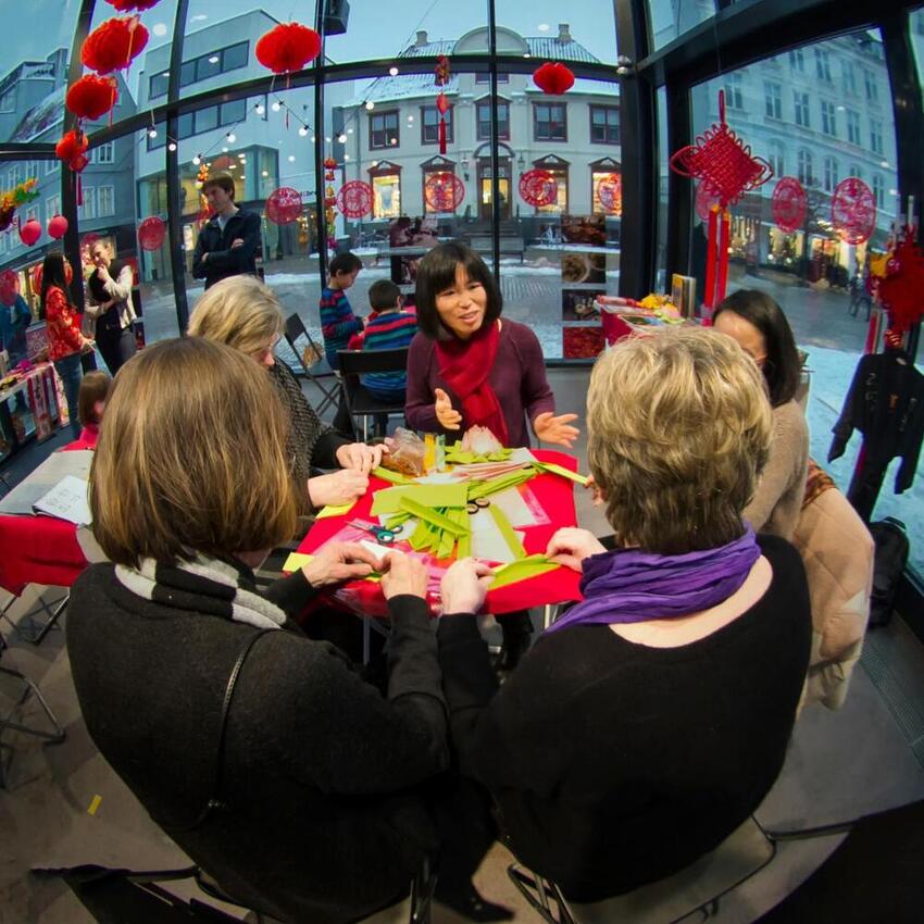 Kinesiske ”nytårsløjer” i Kuben