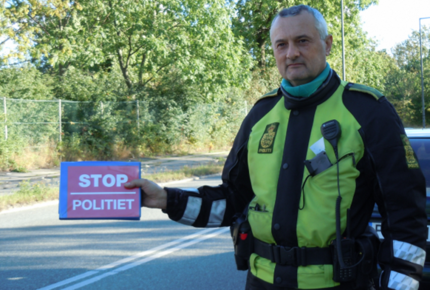 Politikontrol af uopmærksomme bilister i dag og i morgen