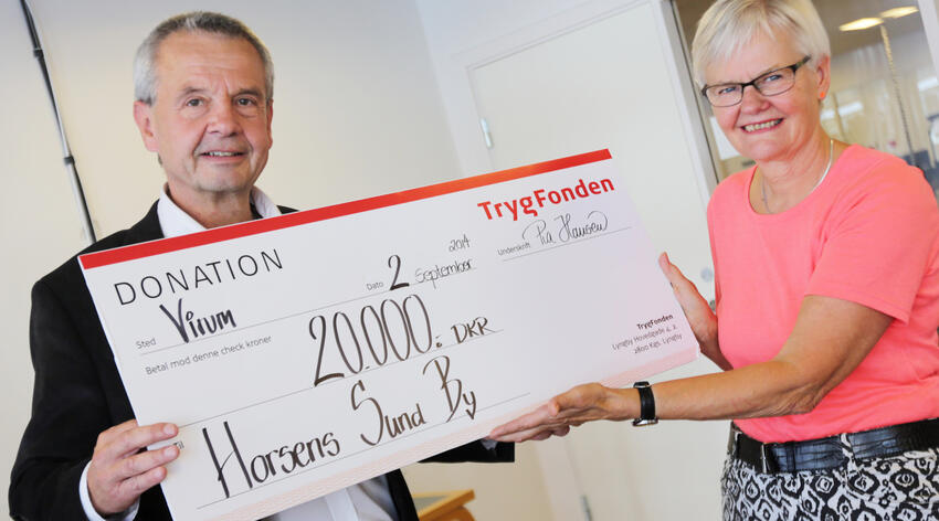 TrygFonden giver ældre 20.000 kr.
