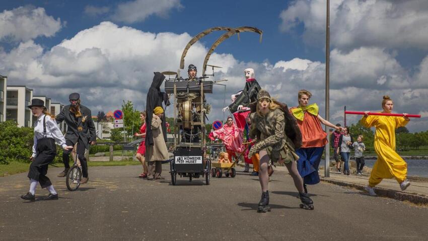 Teatertravlhed på Kulturstationen
