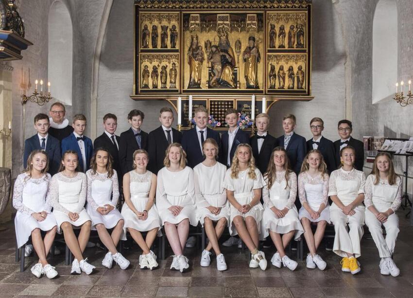 Konfirmeret i Østbirk Kirke 19. maj