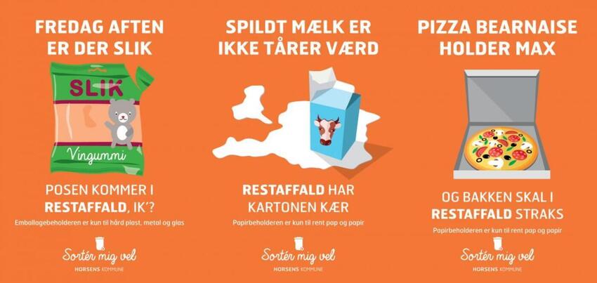 Affald sorteres forkert