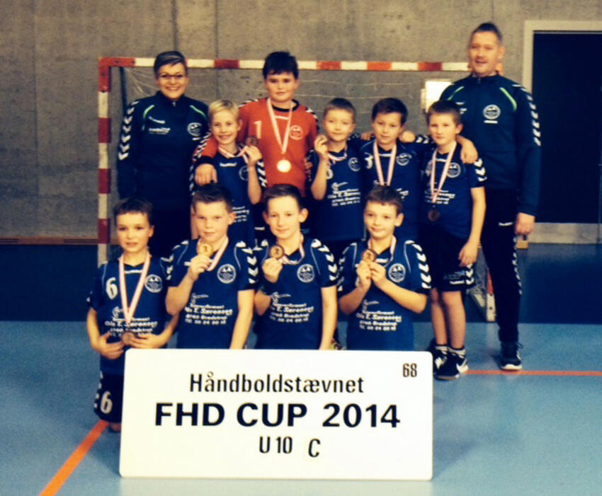 Flot 3. plads ved FHD Cup til BØH