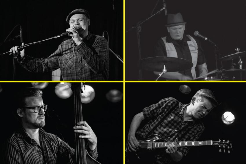 Lokal kvartet fylder Apotekergården med blues
