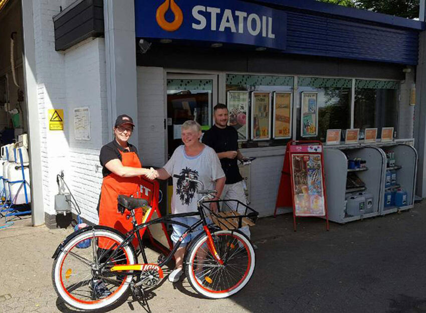 Hanne vandt en Street Cruiser