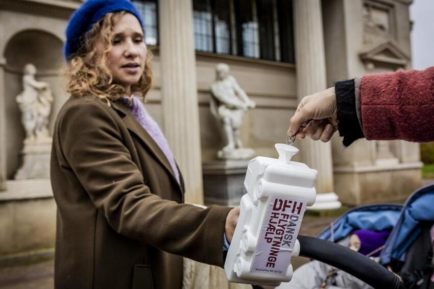 Danskerne samler 11 millioner kroner ind til mennesker på flugt