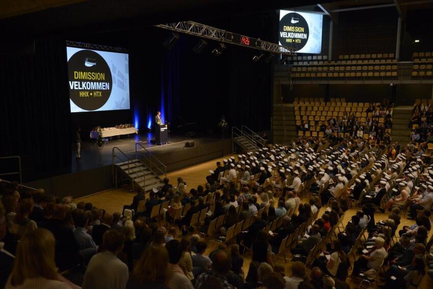 Fælles dimission for HTX- og HHX-studenter