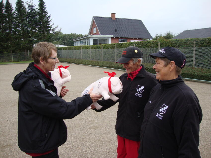 Nykårede petanquemestre