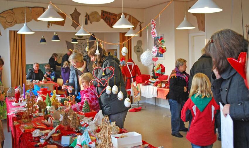 Traditionsrigt juleloppemarked i Hovedgård