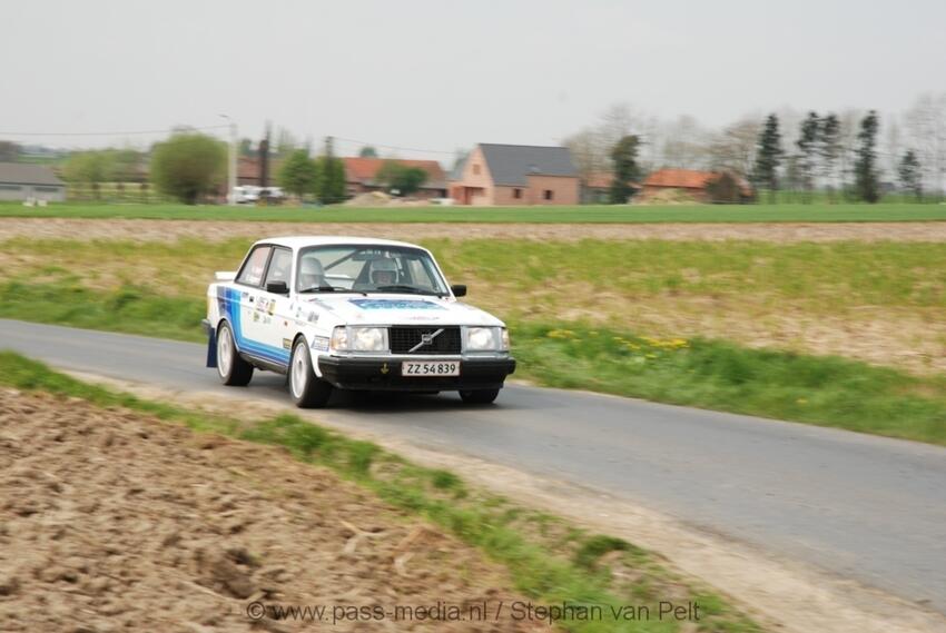 Historisk Rally Team Mejer følger op på succesen – denne gang i Belgien