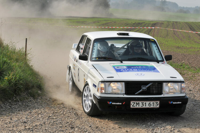 Historisk Rally Team Mejer på fynske veje