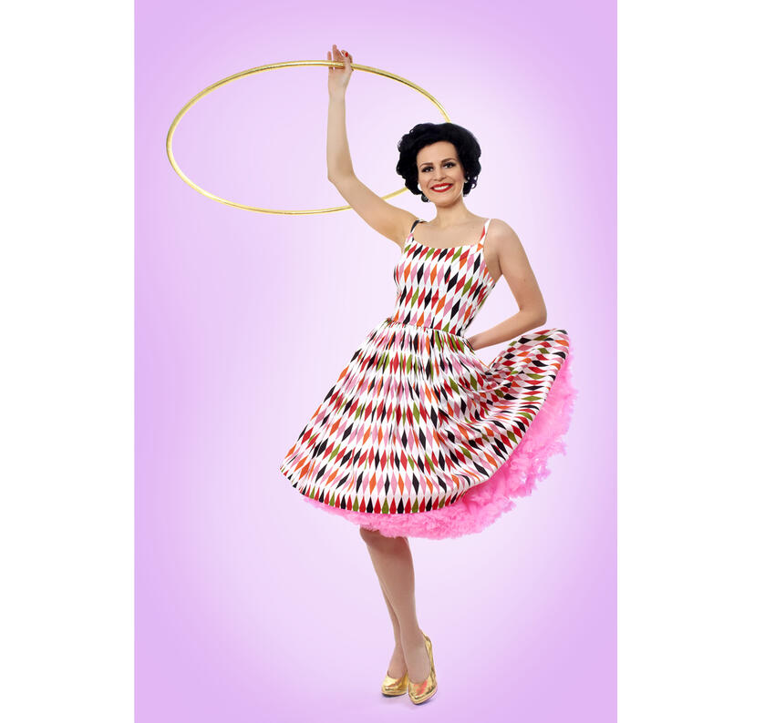 Hula hop på Horsens Ny Teater