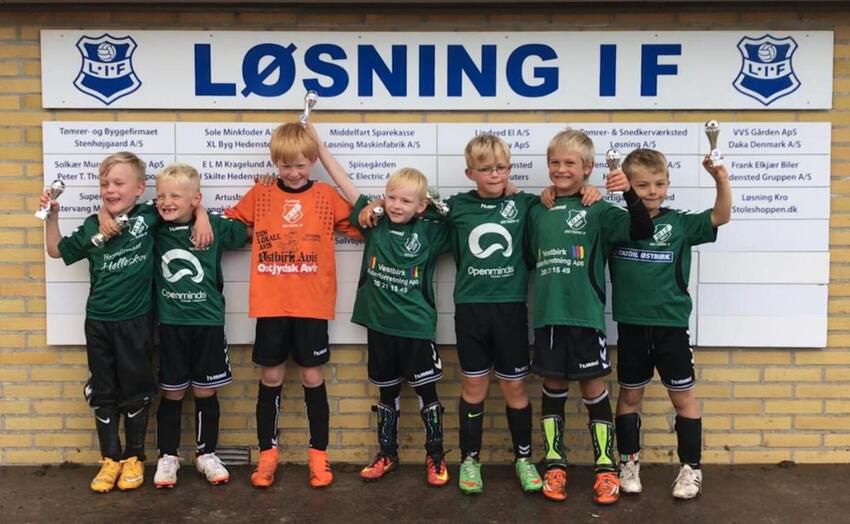 2. plads til Østbirk IF i Løsning