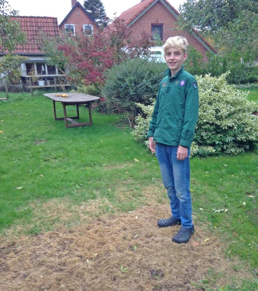 13-årige Wilfred har sovet udendørs i et år