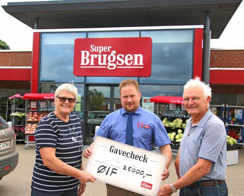 Tre gange så meget støtte til Østbirk Idrætsforening