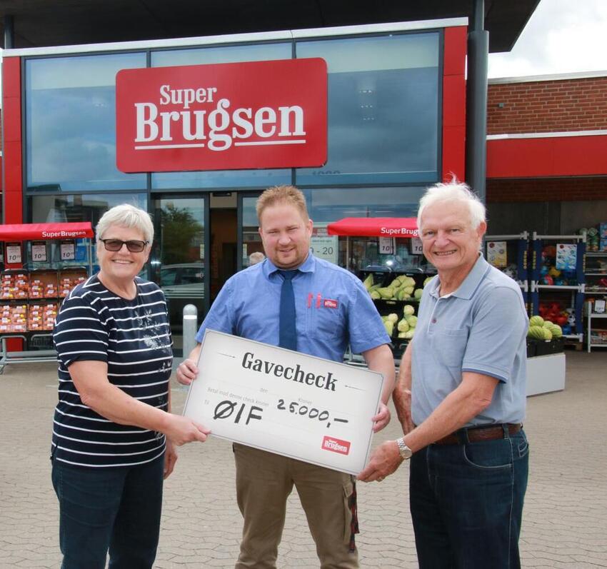 Sponsordag ved SuperBrugsen Østbirk
