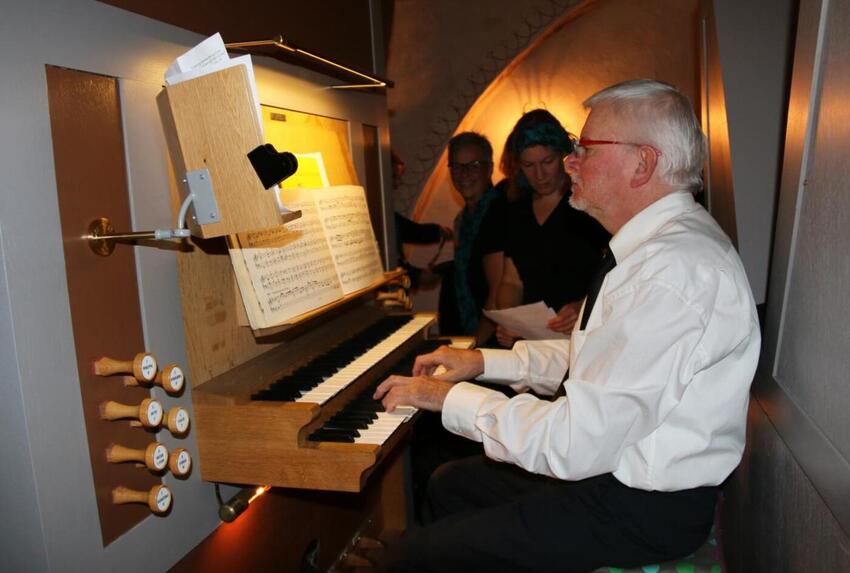 Afsked med organist Olav Jensen