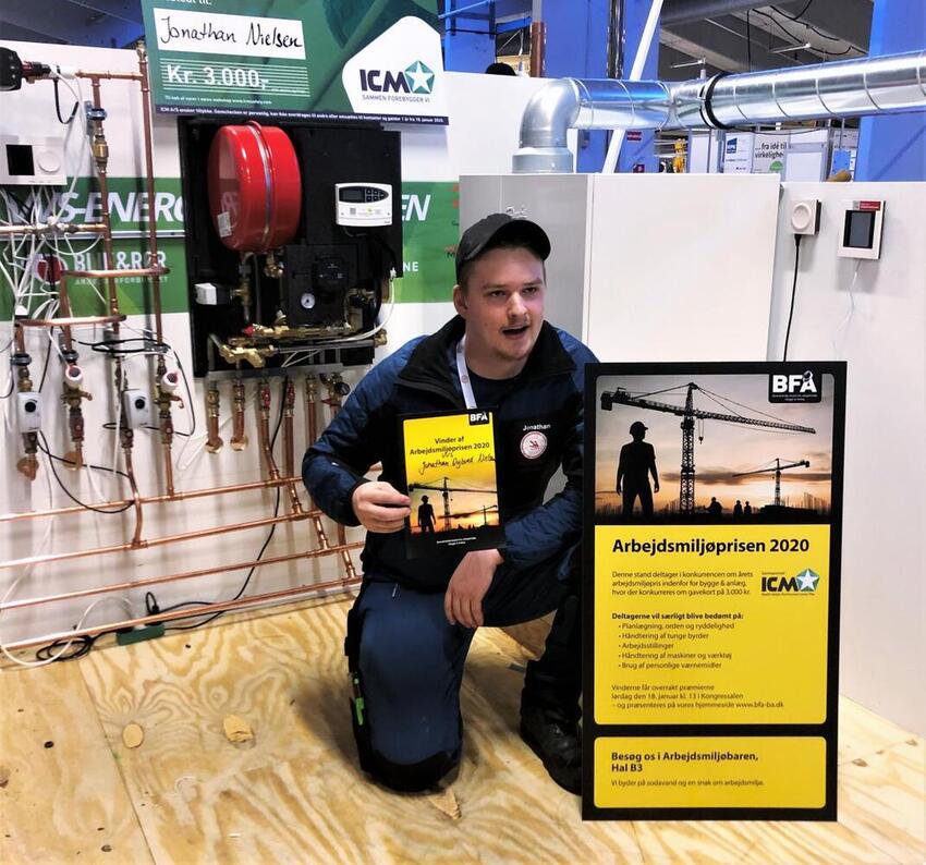 Jonathan vandt Arbejdsmiljøprisen 