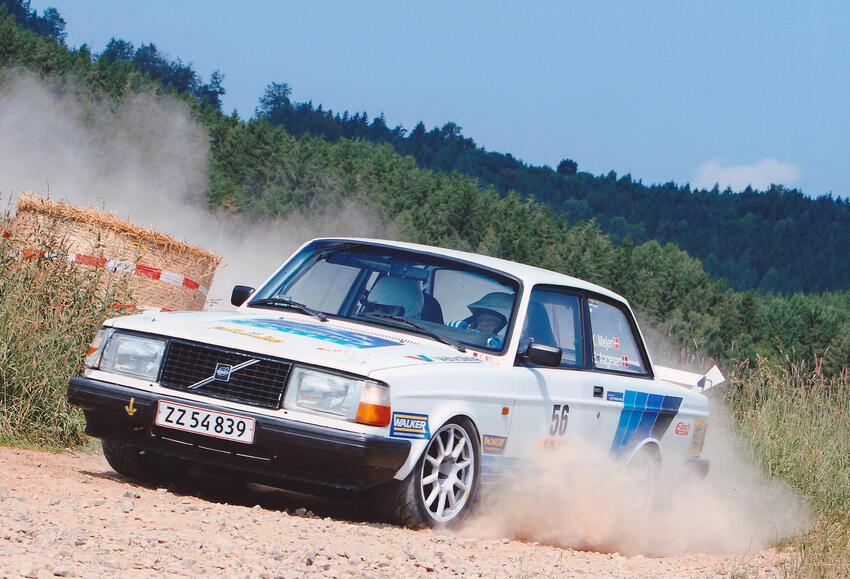 Historisk Rally Team Mejer på medaljejagt