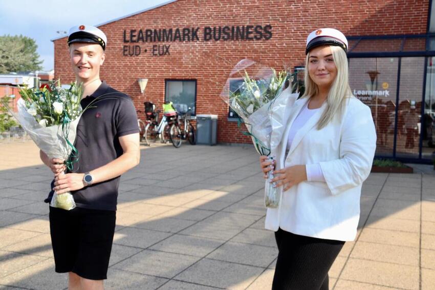 Sommerens første studenter på EUX-Business