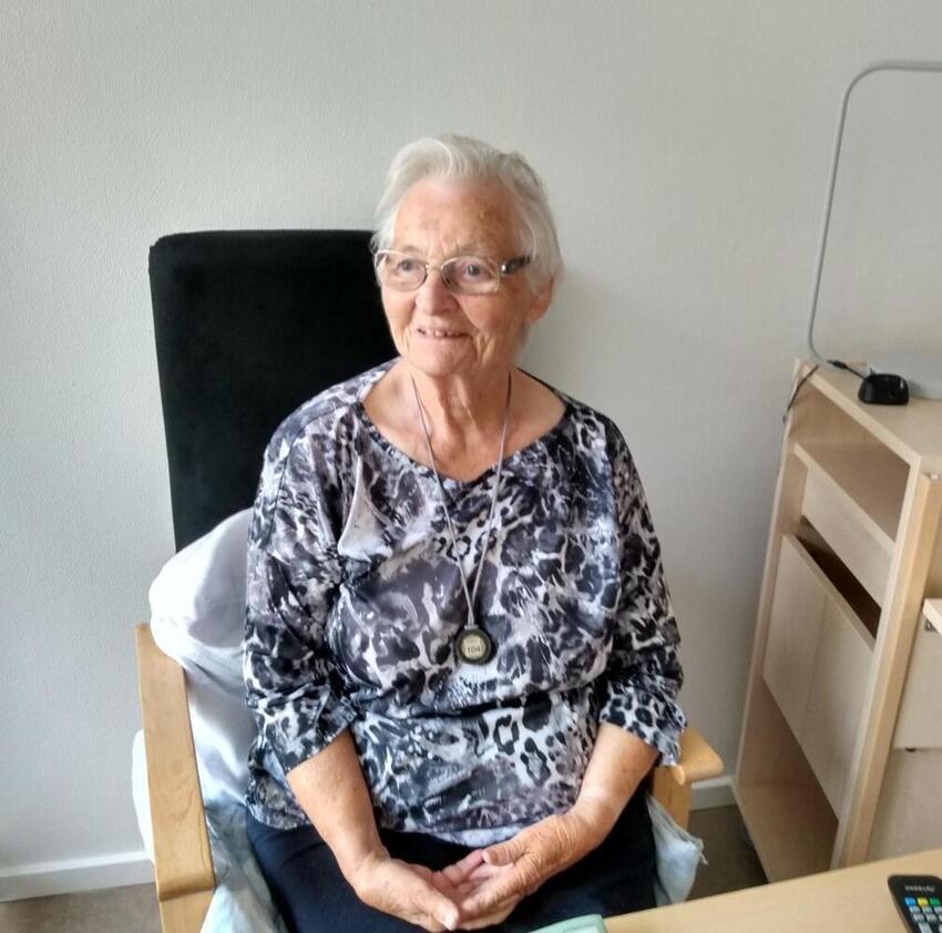 Inger Knopper, Tvingstrup, fylder 85 år
