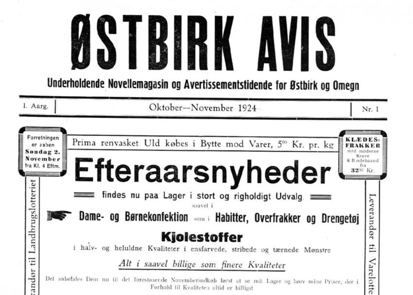 Østbirk Avis fylder 100 år – og det skal fejres