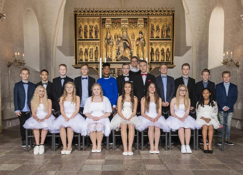 Konfirmeret i Østbirk Kirke