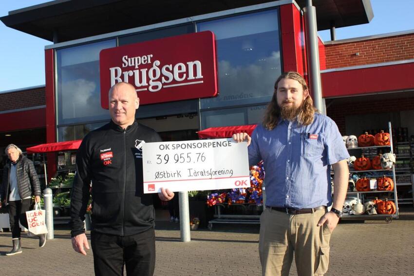 Kærkommen hjælp fra hovedsponsor