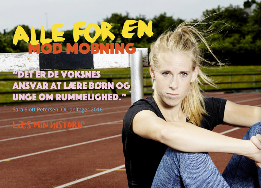 OL-atleter går til kamp mod mobning