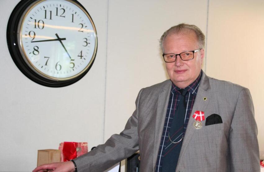 25 år som formand i Østbirk Menighedsråd