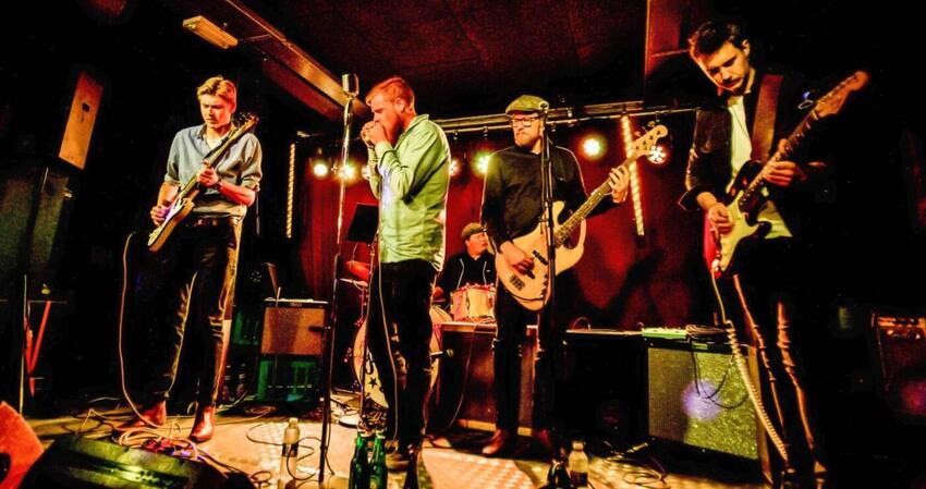 Lokal blues-kvintet er klar i Kulissen